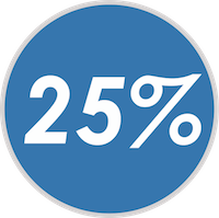 скидка 25%